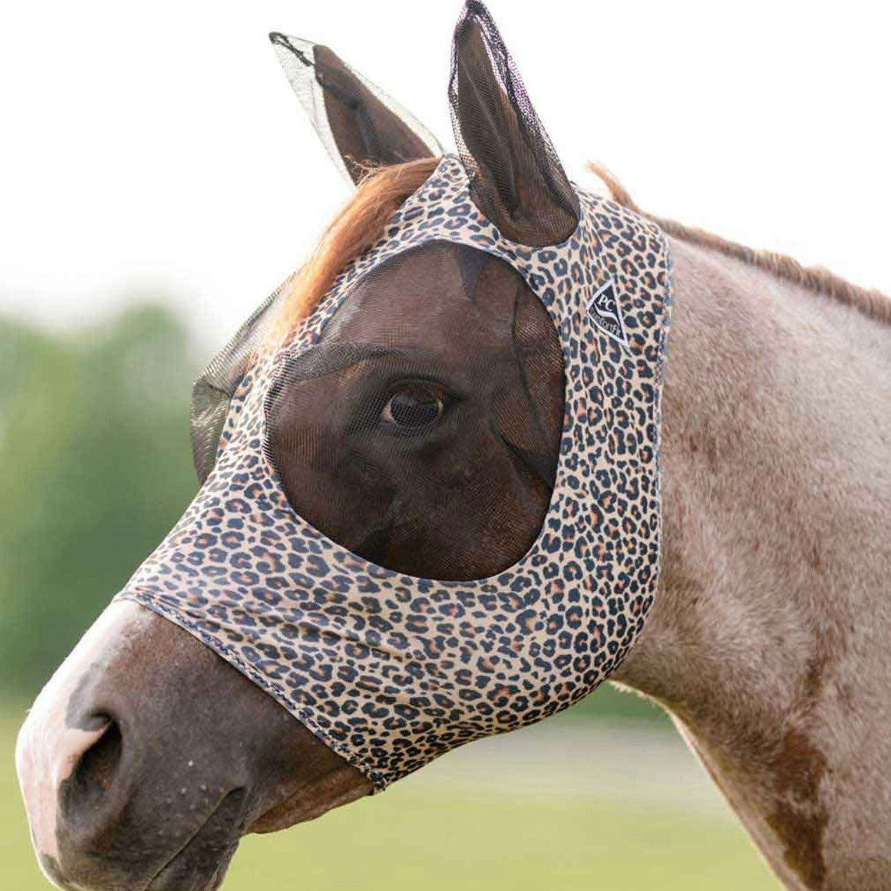 Lycra Fly Mask Cheetah