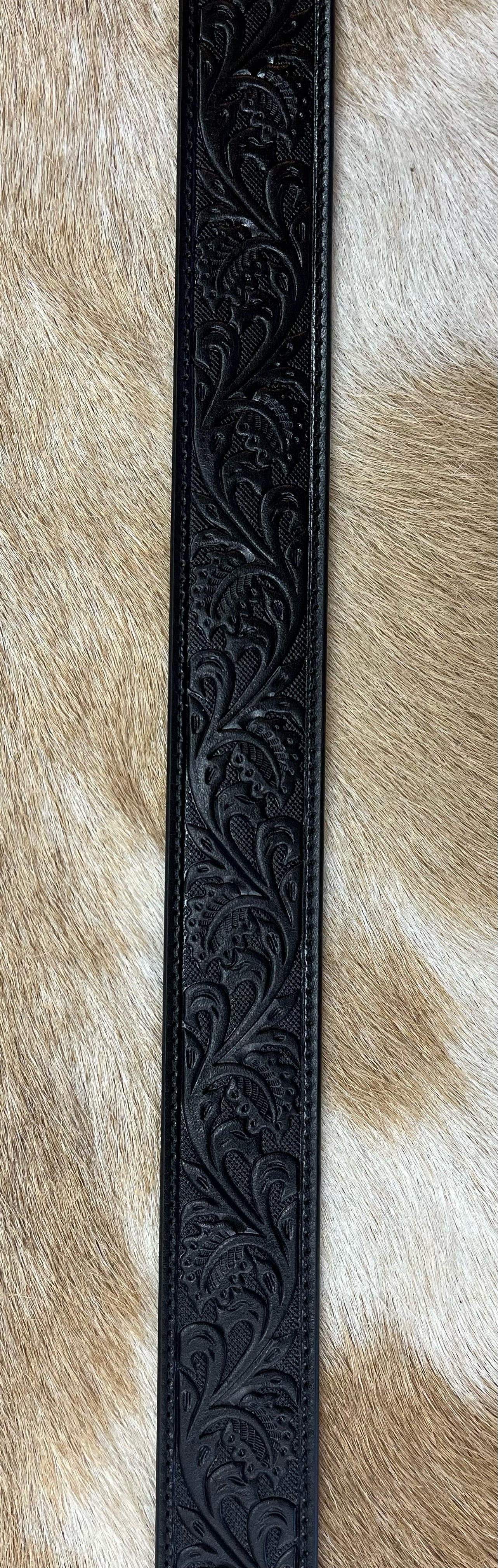 Black Floral Belt | Ariat Womens