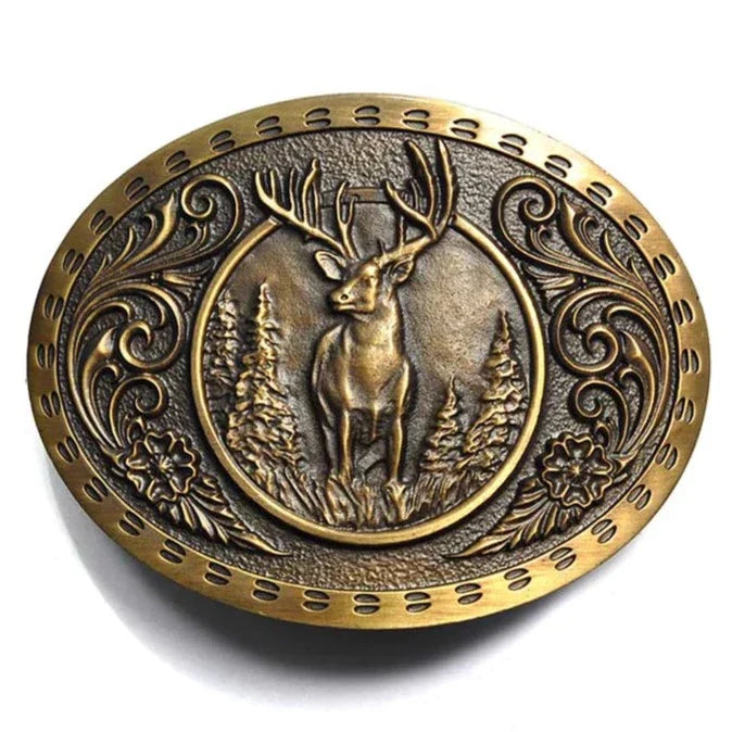 Bronze Buck Buckle