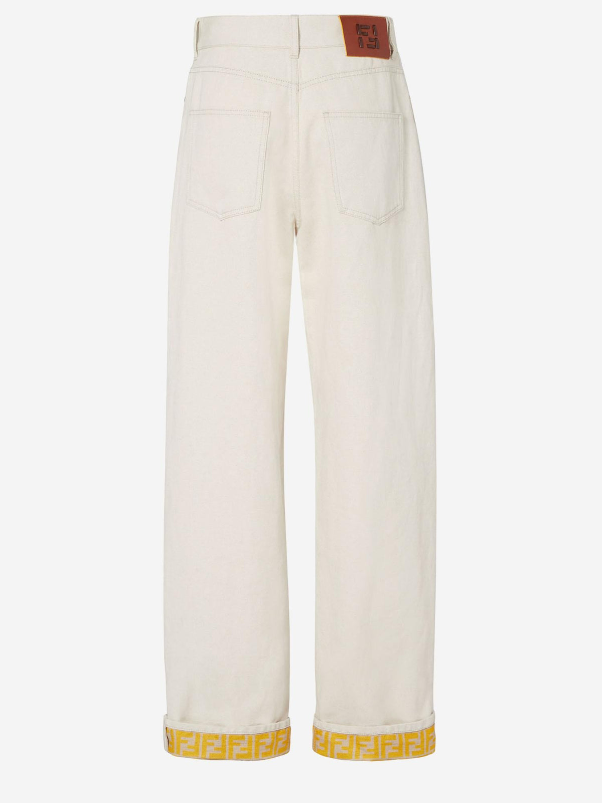 Jeans Cotton-Linen Beige