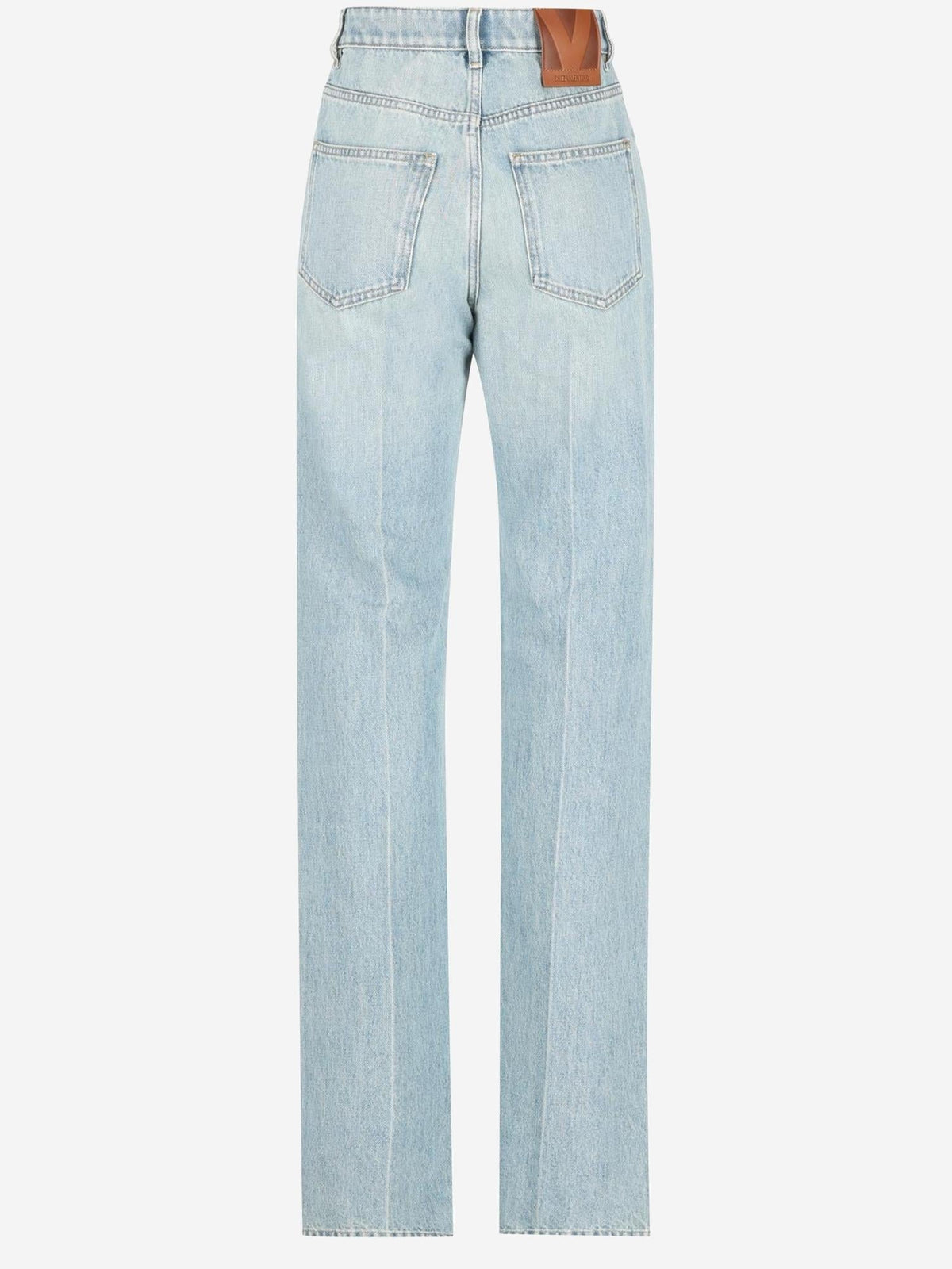Button-Fly Jeans with Gold Buttons