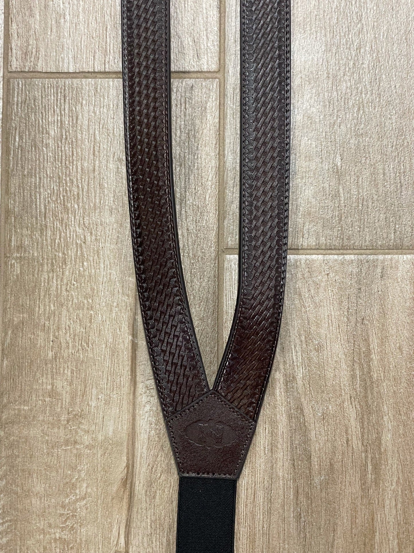 Dark Brown Gallus | Nocona Mens