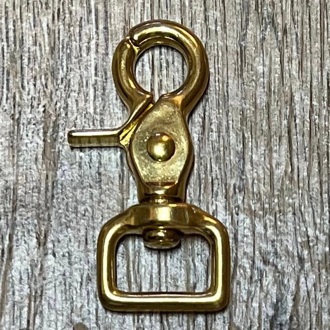 3/4" Brass Scissor Snap