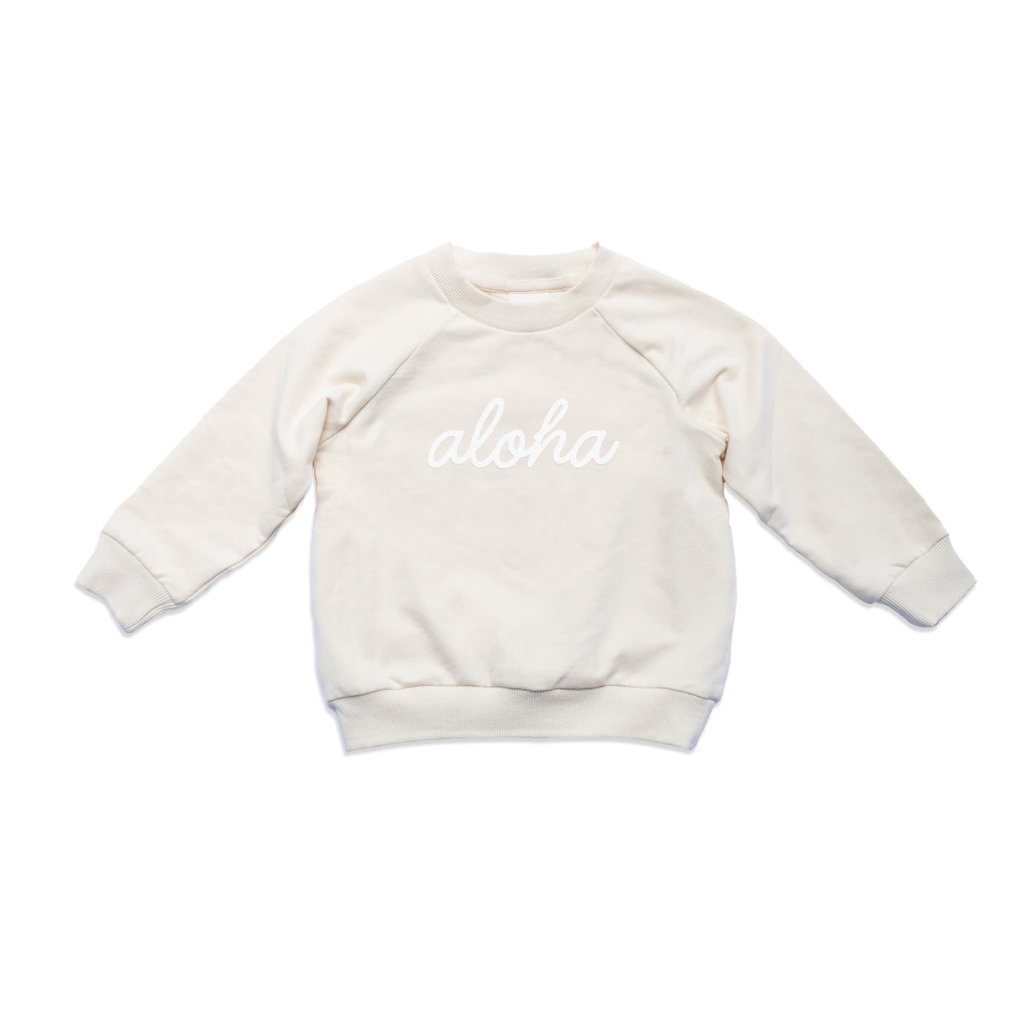 Aloha Cursive Kids Sweatshirt