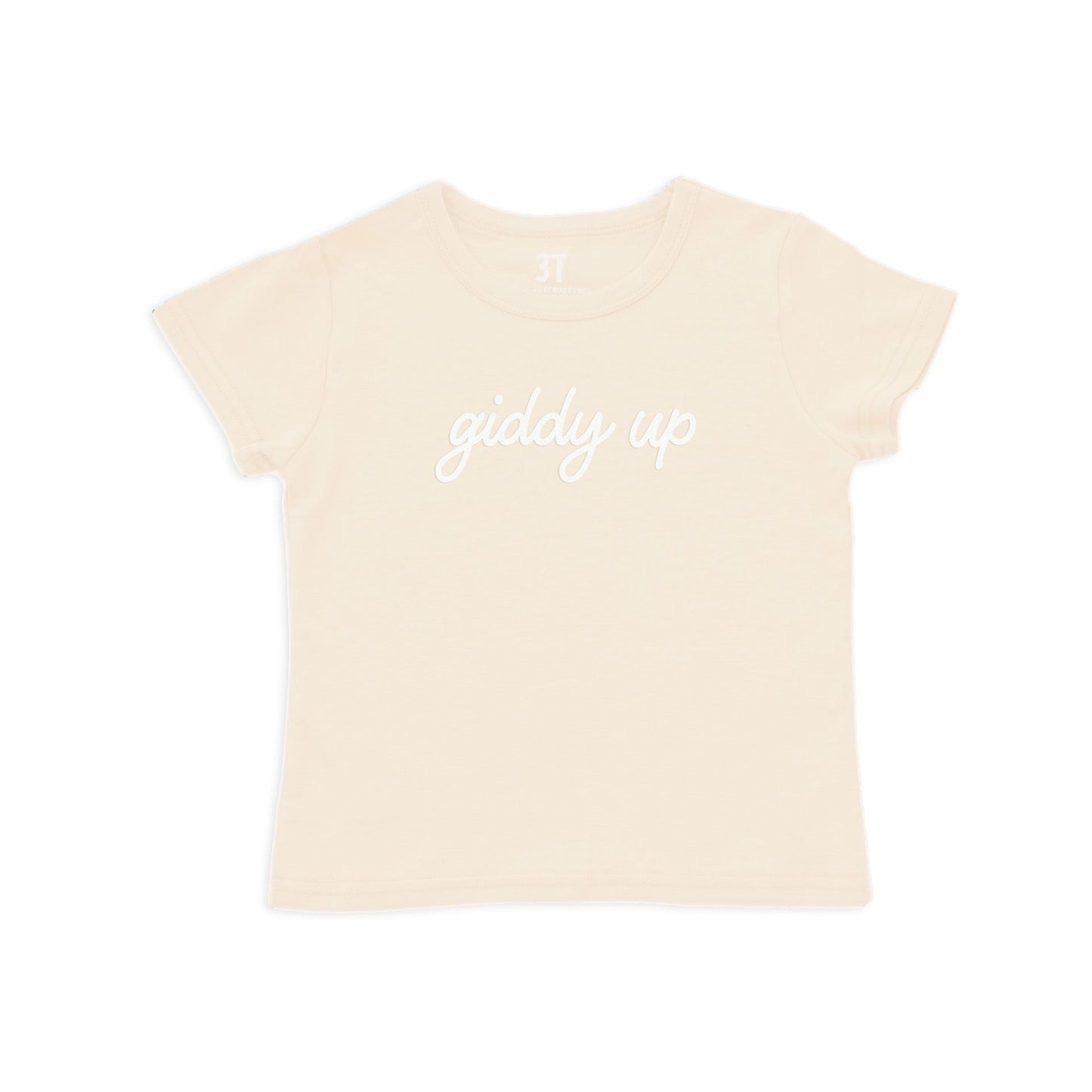Giddy Up Cursive Kids Tee
