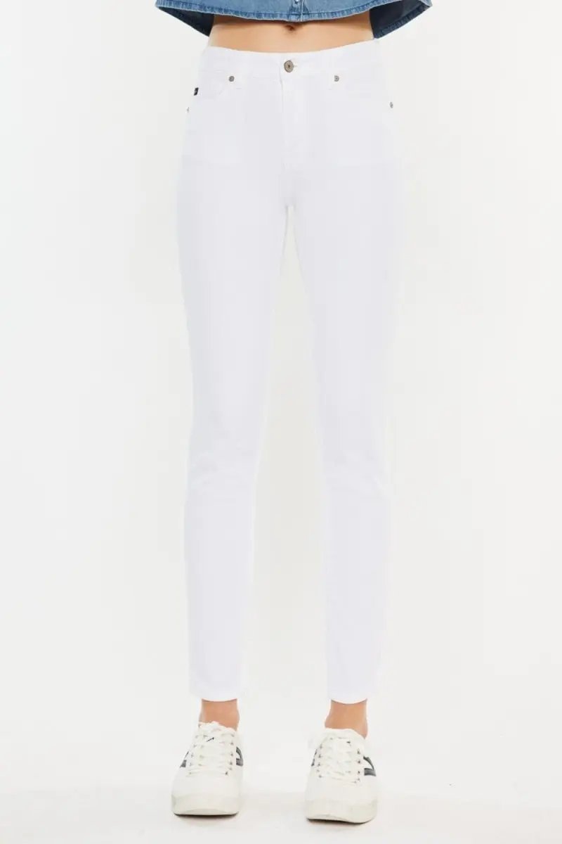 Women's Jeans - High Rise Ankle - Skinny Trendy