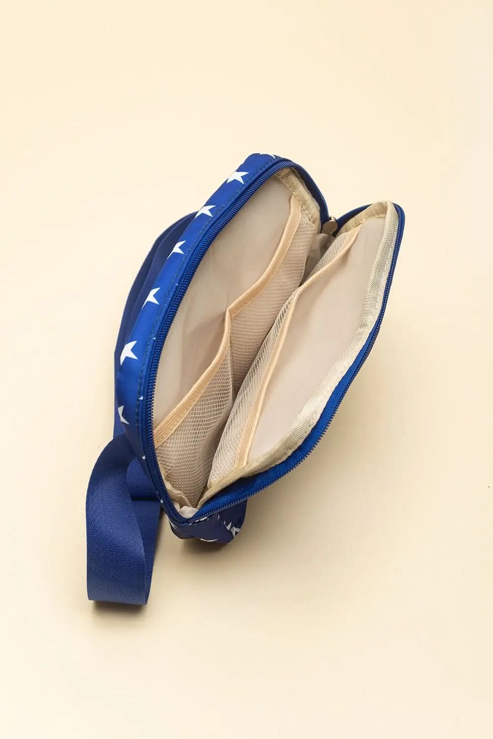 Love Salve Blue Star Bag Women's Casual Crossbody Patriotic Purse Trendy PU Leather