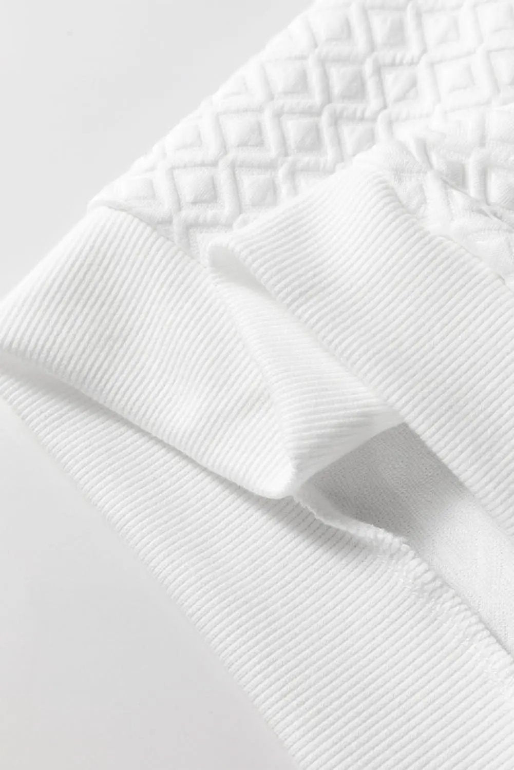 Love Salve Elegant white puff sleeve top