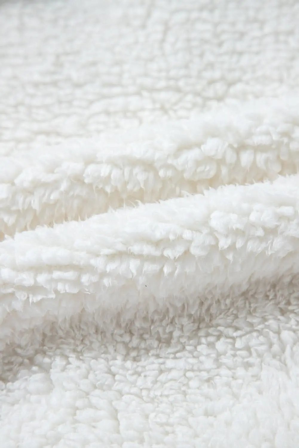 Love Salve Beige Faux Fur Lapel Jacket - Outerwear/Jackets