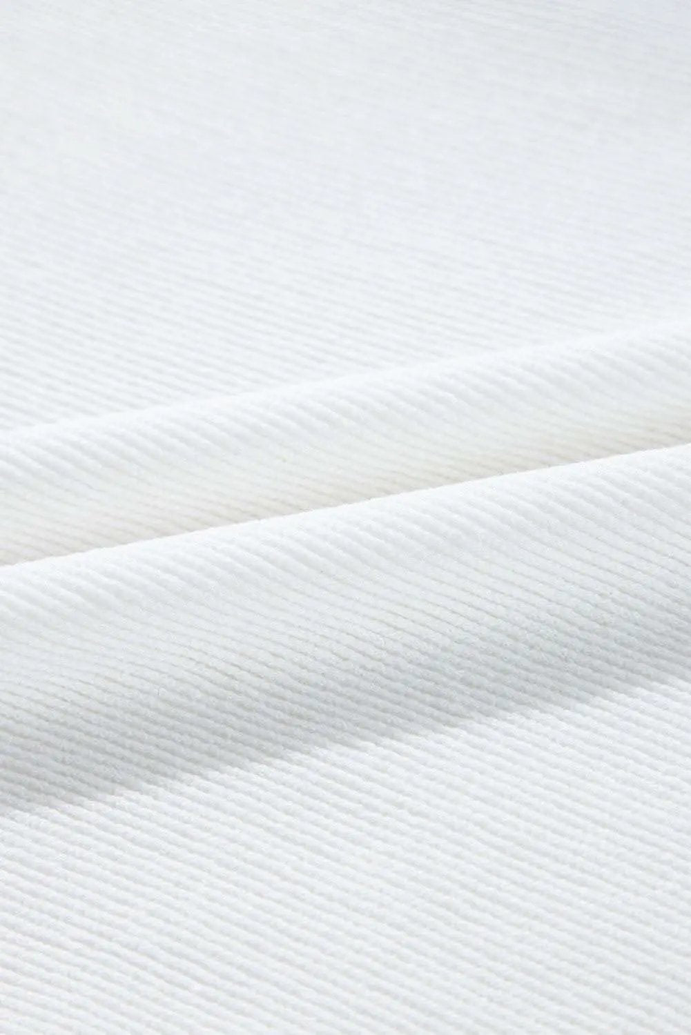 Love Salve White Colorblock Hoodie Women's Casual Pullover - Chic & Comfortable