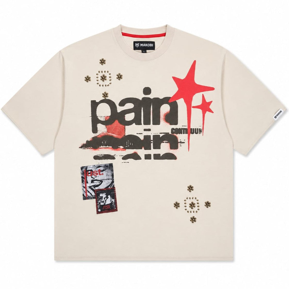 M471 Dolore Pain Oversized Tee - Khaki (NOT SOLD SEPARATELY - Add M671 Shorts to your Cart)