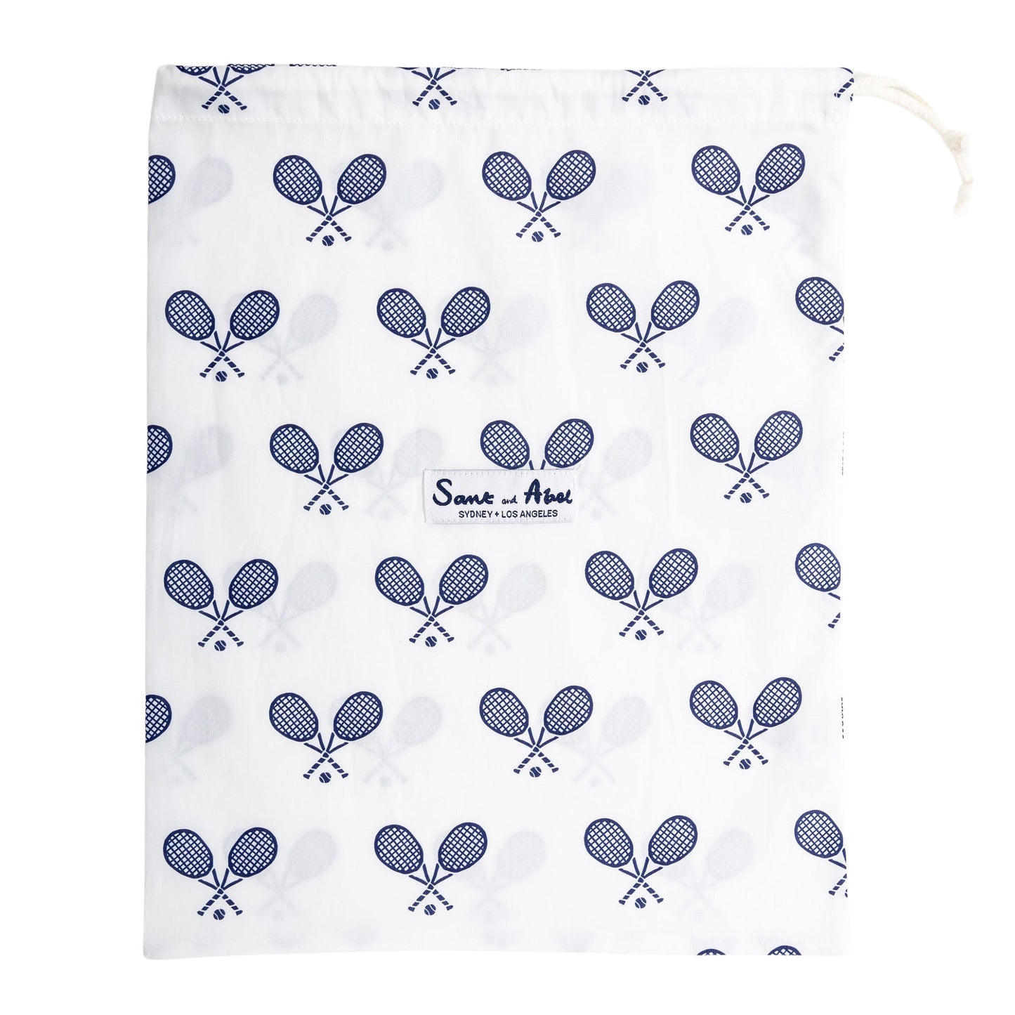 Men's Tennis Navy Long PJ Set