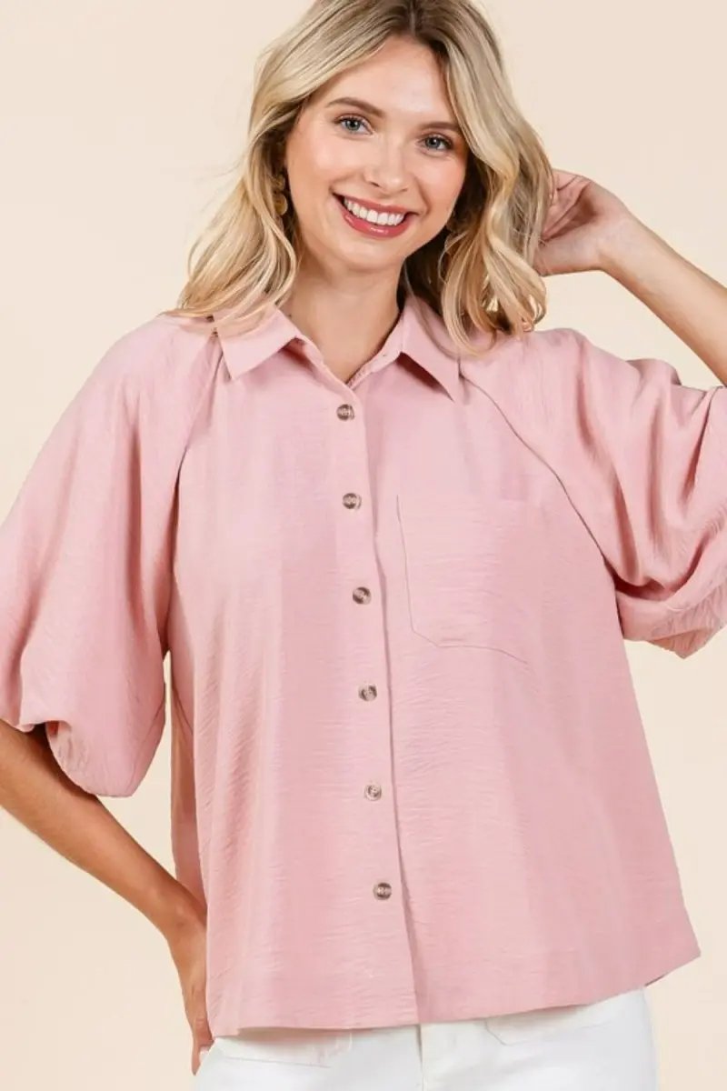 Women's Shirt - Airflow Lightweight Short Sleeve - Casual Button Down