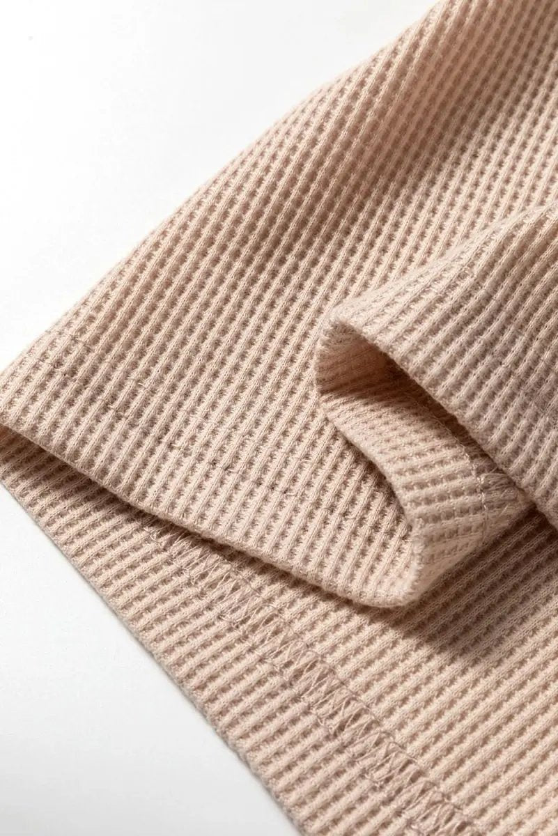 Love Salve Parchment Lounge Set Women's Home Wear Knit Top & Pants - Comfy!