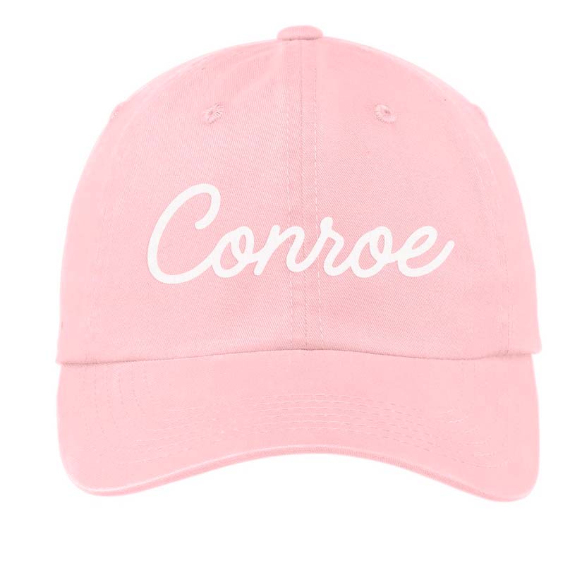 Conroe Cursive Baseball Cap