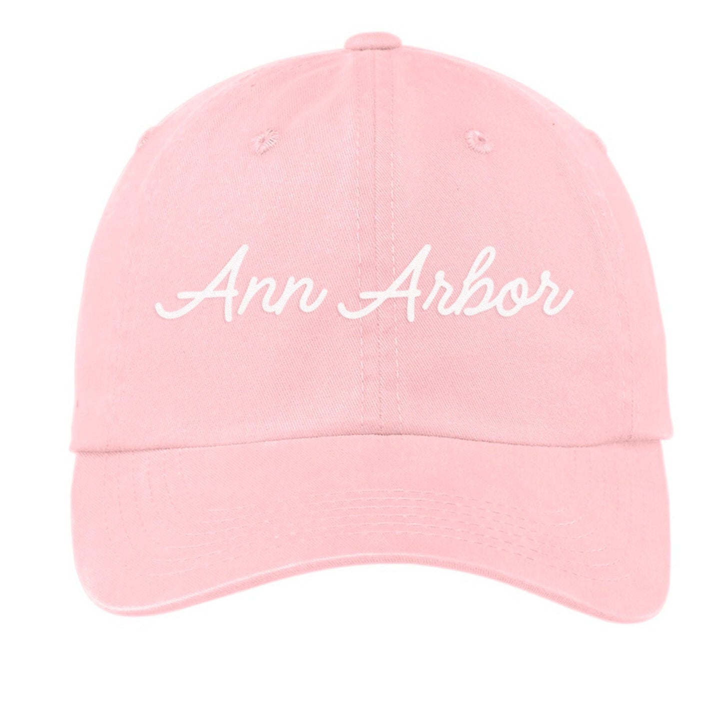 Ann Arbor Cursive Baseball Cap