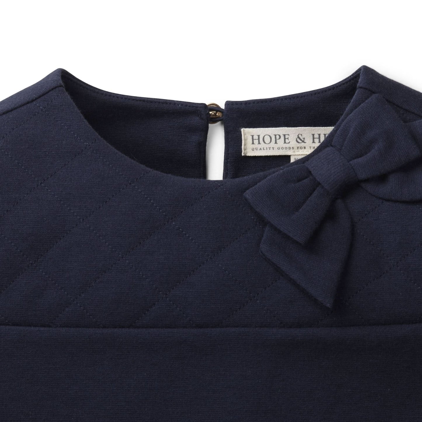 Quilted Ponte Riding Dress