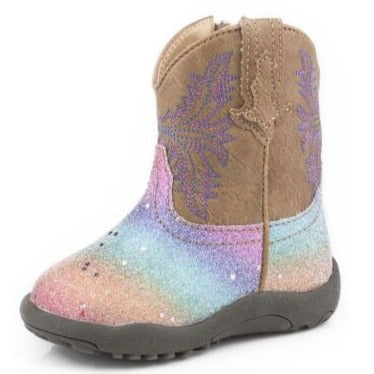Glitter Rainbow Boot| Roper Infant