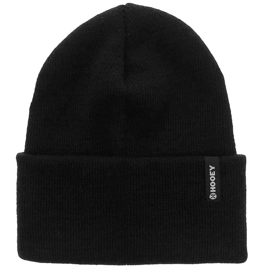 Black Woven Beanie | Hooey