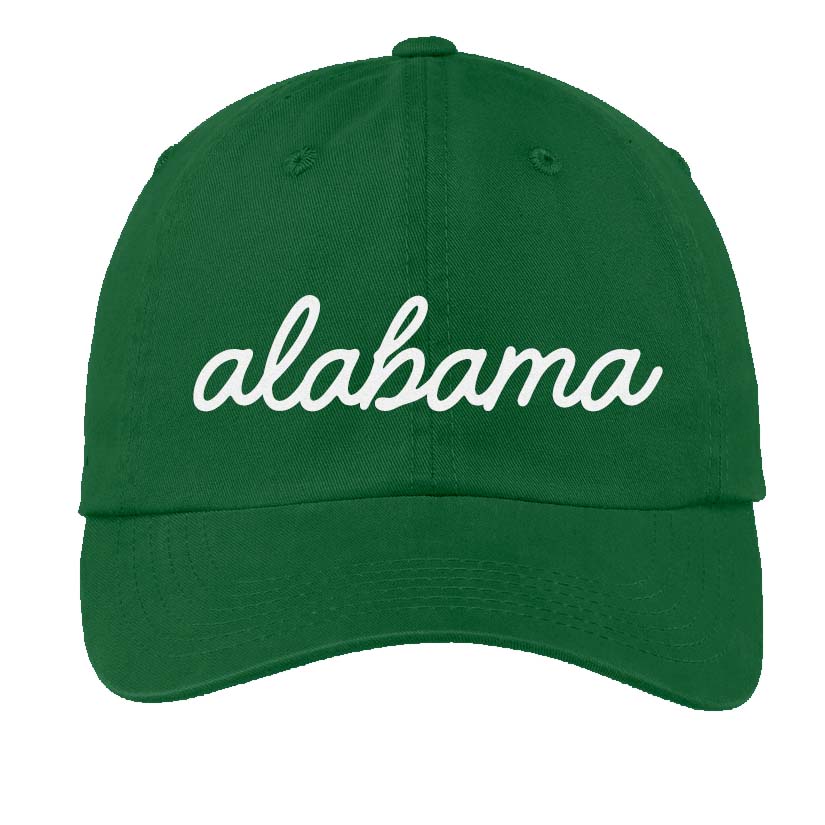 Alabama Cursive Baseball Cap