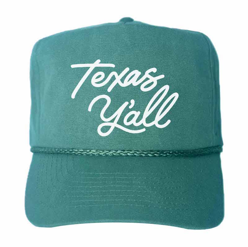 Texas Y'all Canvas Trucker