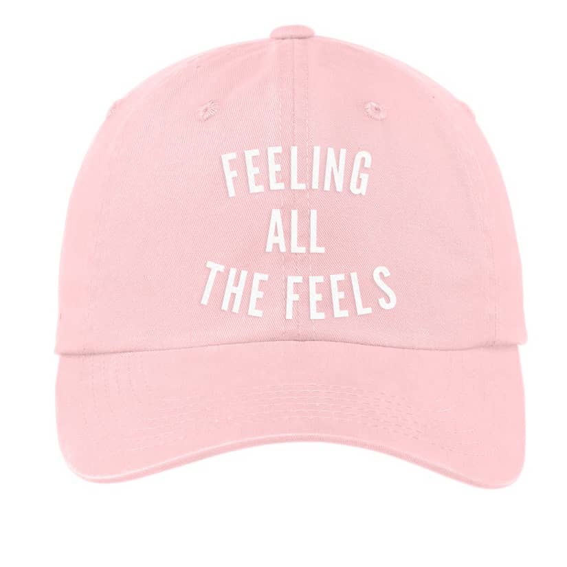Feeling All The Feels Baseball Cap