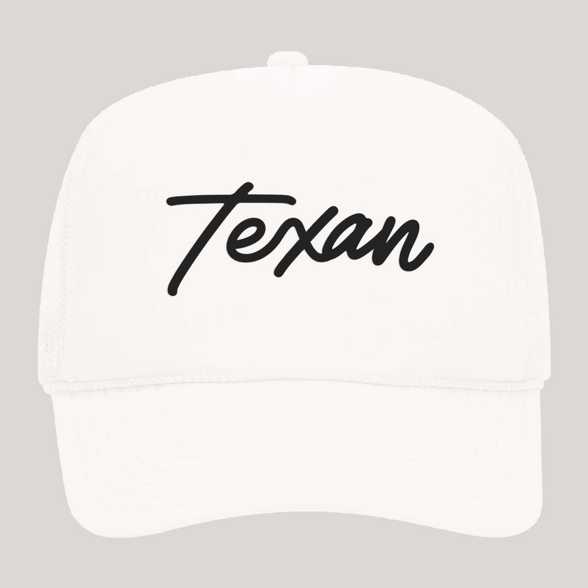 Texan Cursive Foam Snapback