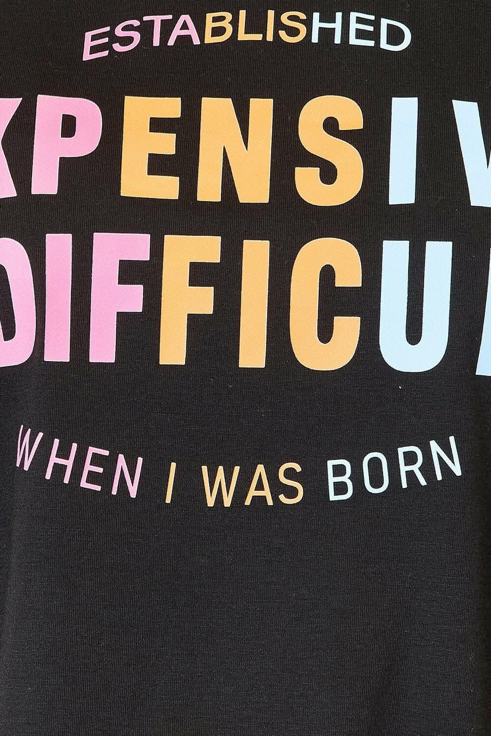 Trendsi TIKTOK - Simply Love Graphic Tee - Opaque, Stretchy & Comforta