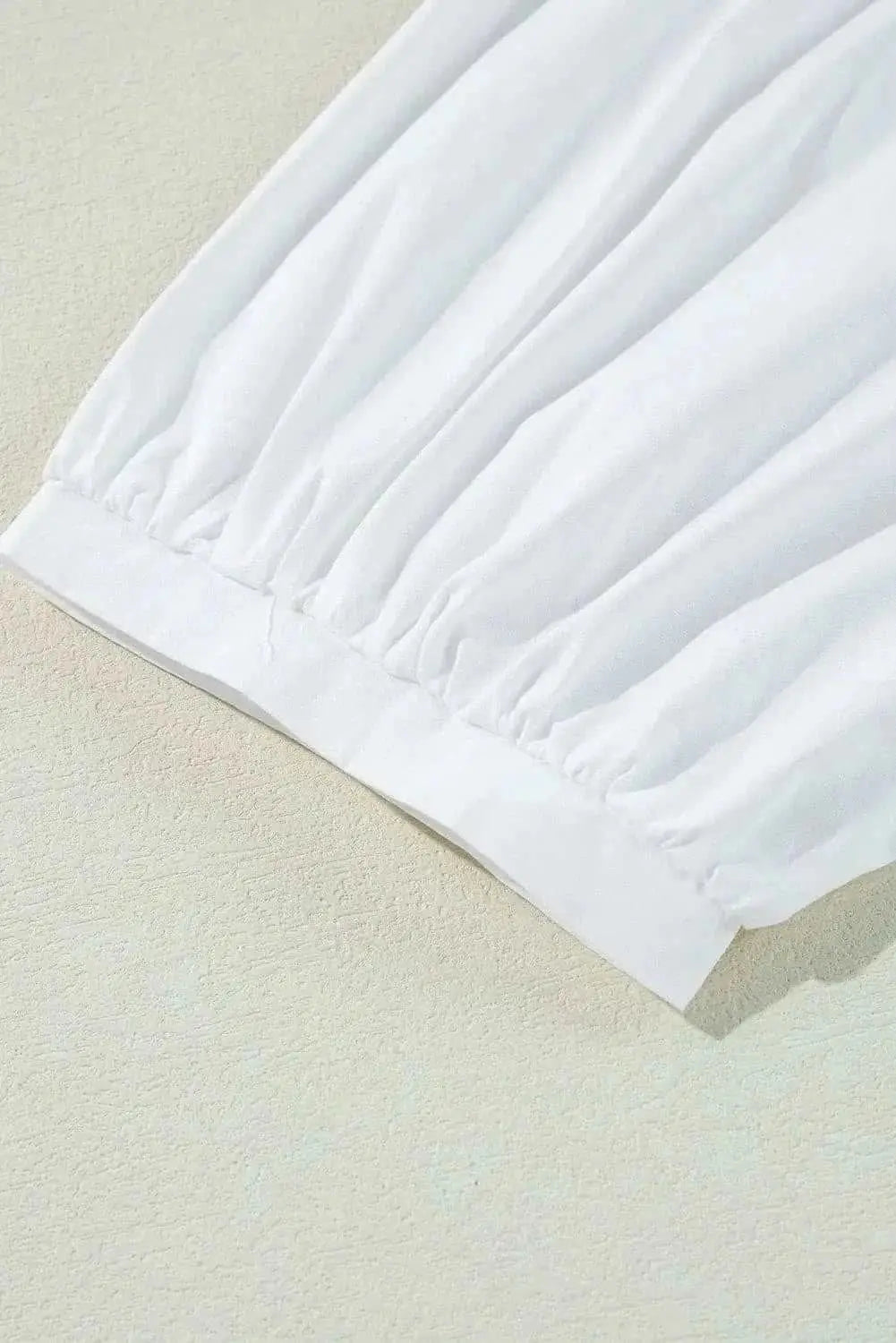 Cotton Blouse - Elegant Bow Detail - Classic Style