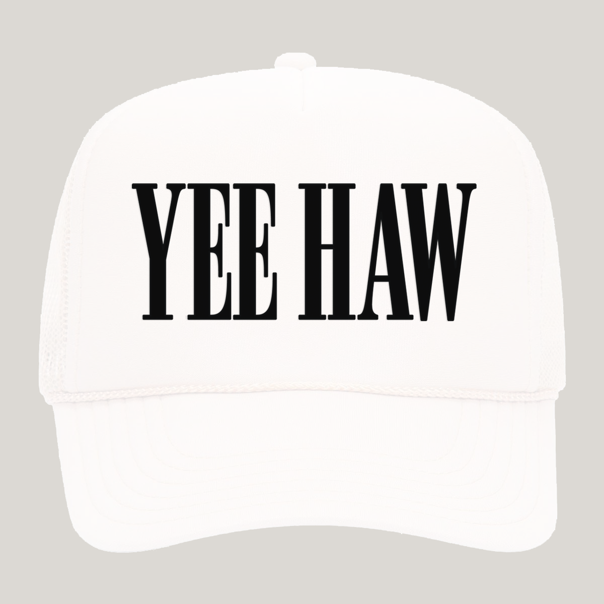 Yee Haw Western Foam Snapback
