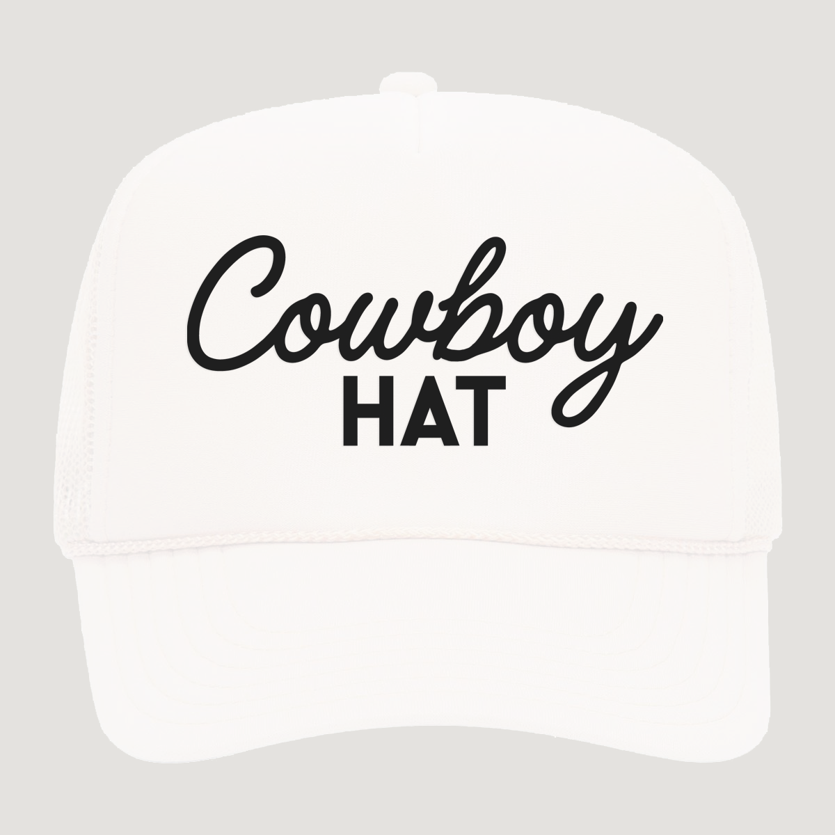 Cowboy Hat Foam Snapback