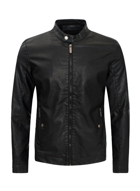 Mens Pleather Jacket – Jeans.com