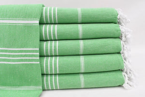 Turkish Towel - 100% Natural Premium Quality - Monaco Green — Star Product of the Day at Jeans.com