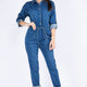 Roll up Chain Back Denim Jumpsuits — Star Product of the Day at Jeans.com