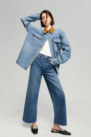 The Cityer Crop Wide Jeans HJ009 — Star Product of the Day at Jeans.com