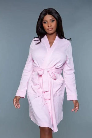 Waffle Robe Dress Waffle Knit - Black — Star Product of the Day at Jeans.com