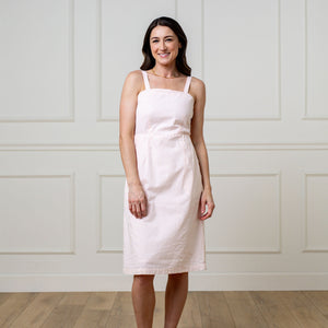 Organic Seersucker Sheath Dress Light Pink — Star Product of the Day at Jeans.com