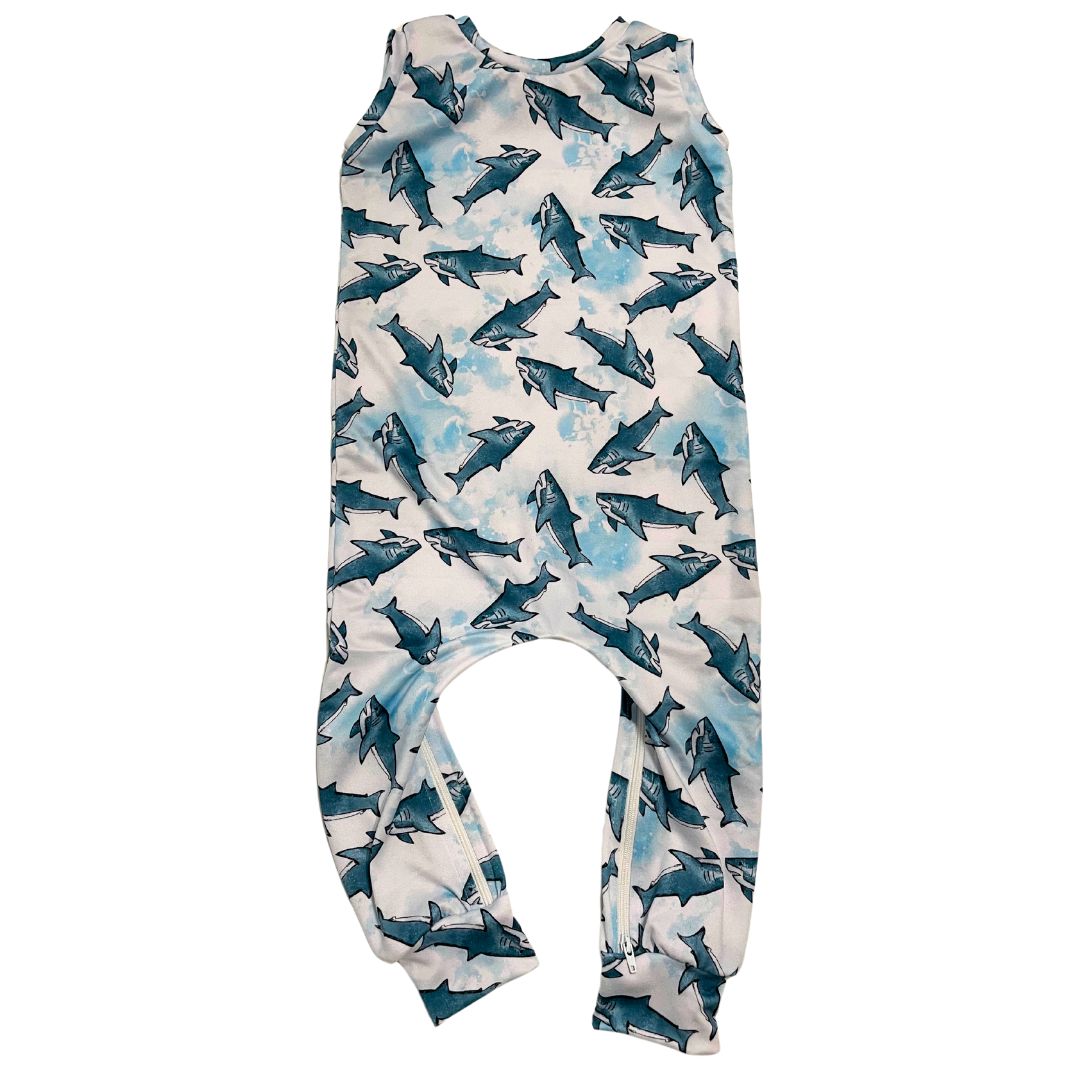 Sharks Zip Romper — Star Product of the Day at Jeans.com