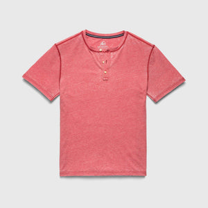 Sean Burnout Henley - Mineral Red — Star Product of the Day at Jeans.com