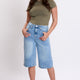 Women's Relaxed Fit Wide Leg Jorts