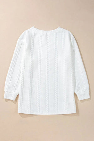 Women's Cable Knit Sweater - Soft Textured - Daily Wear Top — Star Product of the Day at Jeans.com