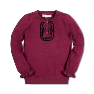 Organic Ruffle Sweater Henley - Baby — Star Product of the Day at Jeans.com