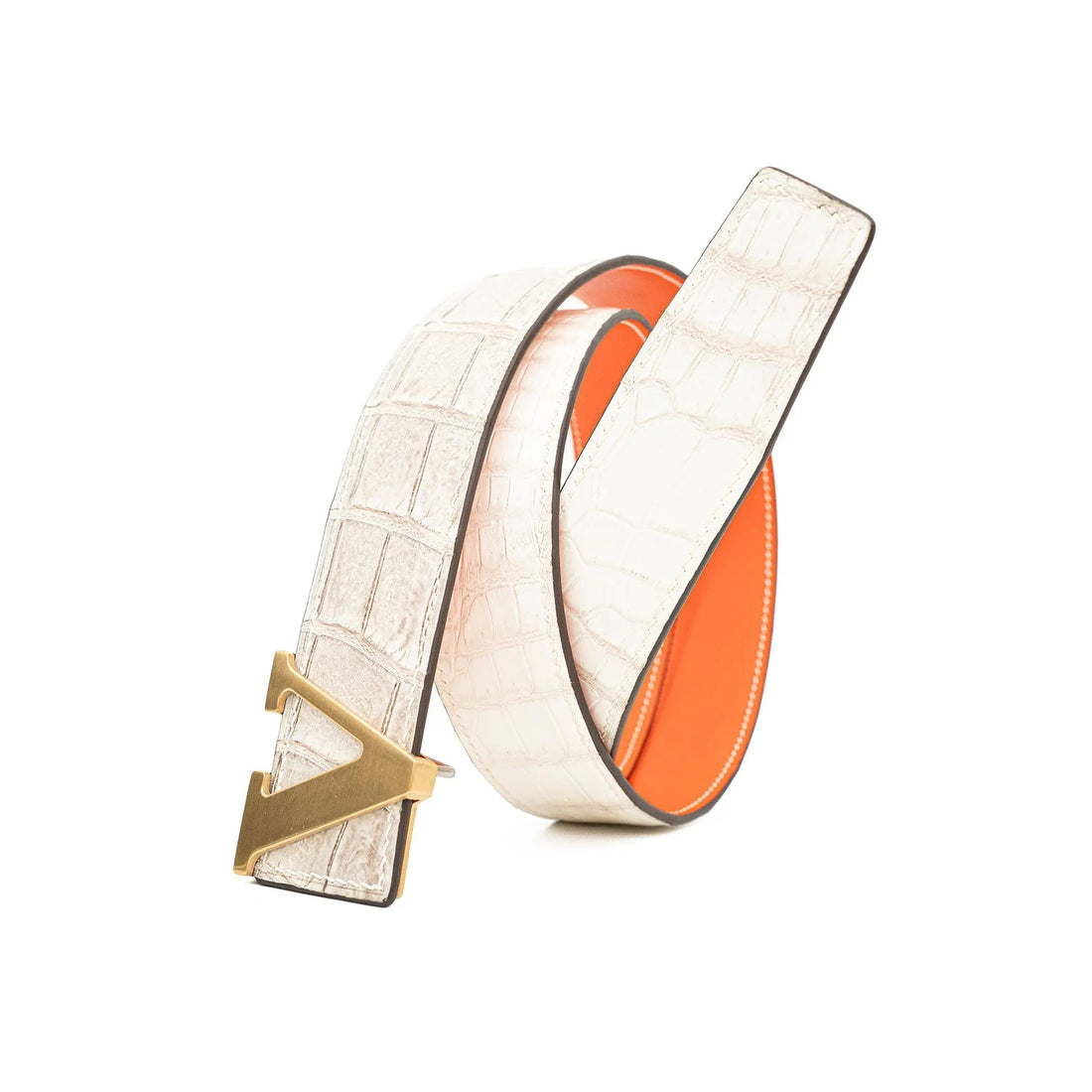 Handcrafted Alligator Leather Belts DVG169 — Star Product of the Day at Jeans.com