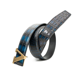 Handcrafted Alligator Leather Belts DVG177 — Star Product of the Day at Jeans.com