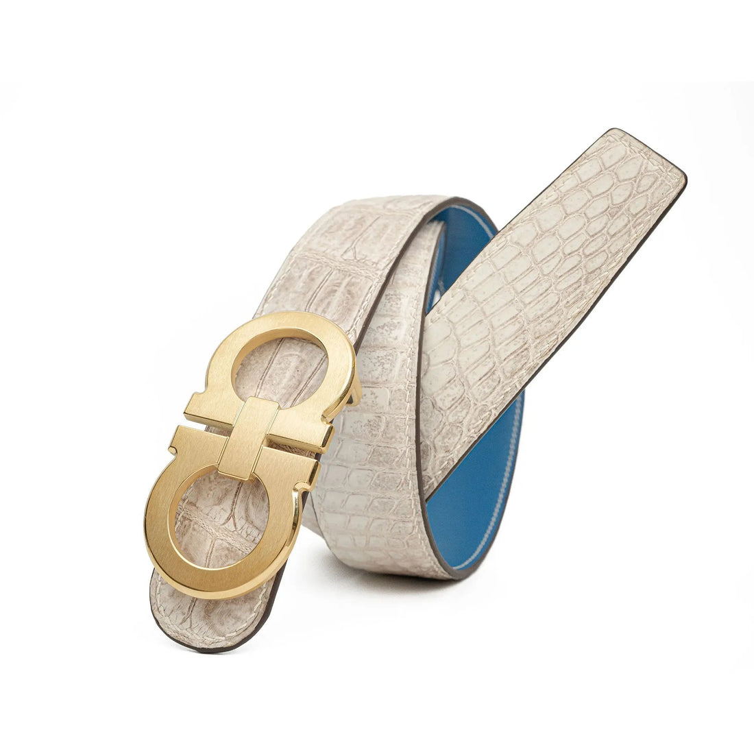 Handcrafted Alligator Leather Belts DVG352 — Star Product of the Day at Jeans.com