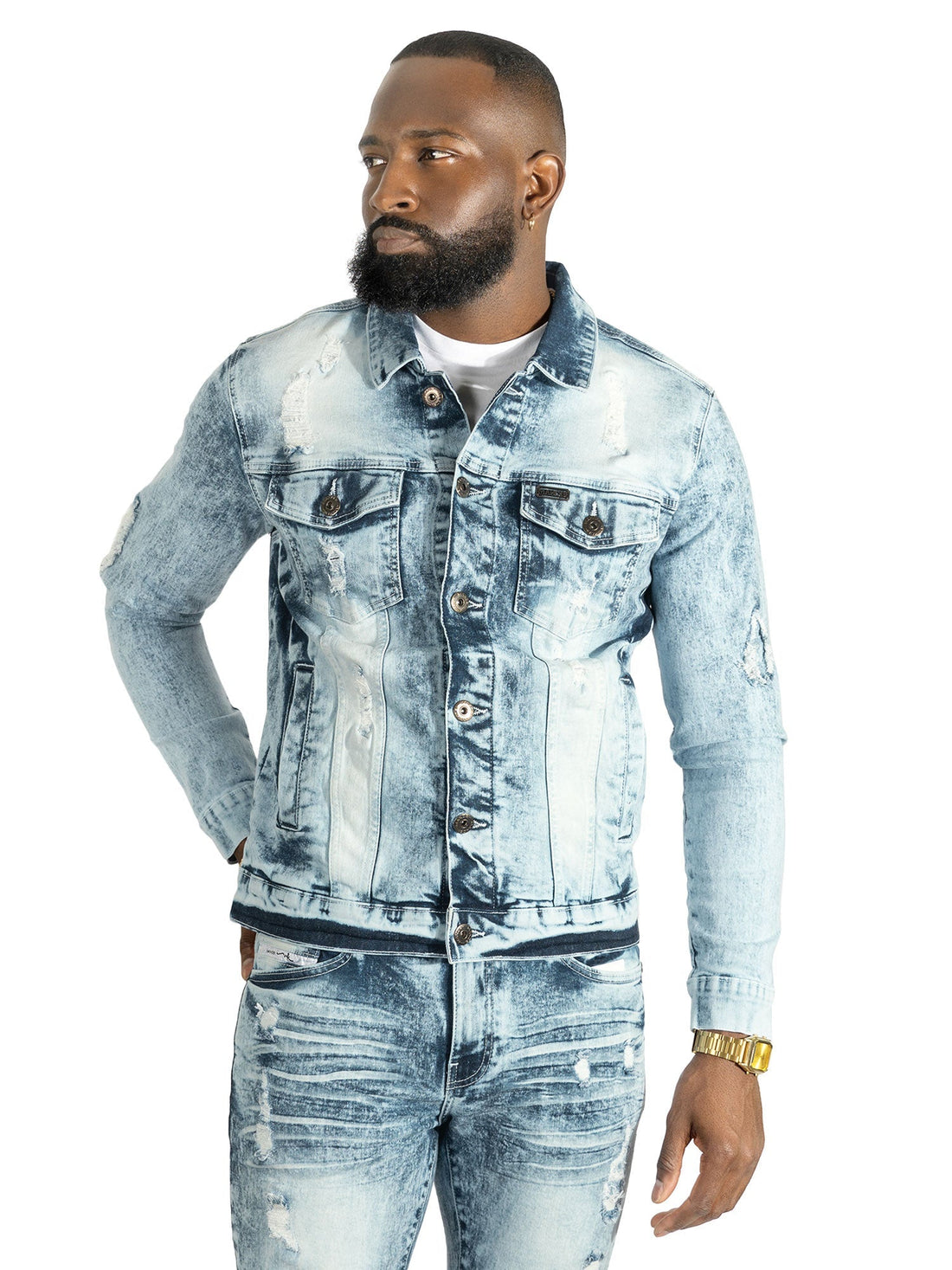 Denim | M1000 Prego Jacket - Light Wash