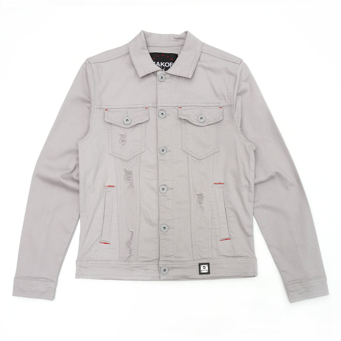 M1026 - Makobi Core Denim Jacket - Gray — Star Product of the Day at Jeans.com
