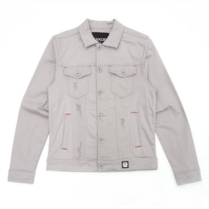 M1026 - Makobi Core Denim Jacket - Gray — Star Product of the Day at Jeans.com
