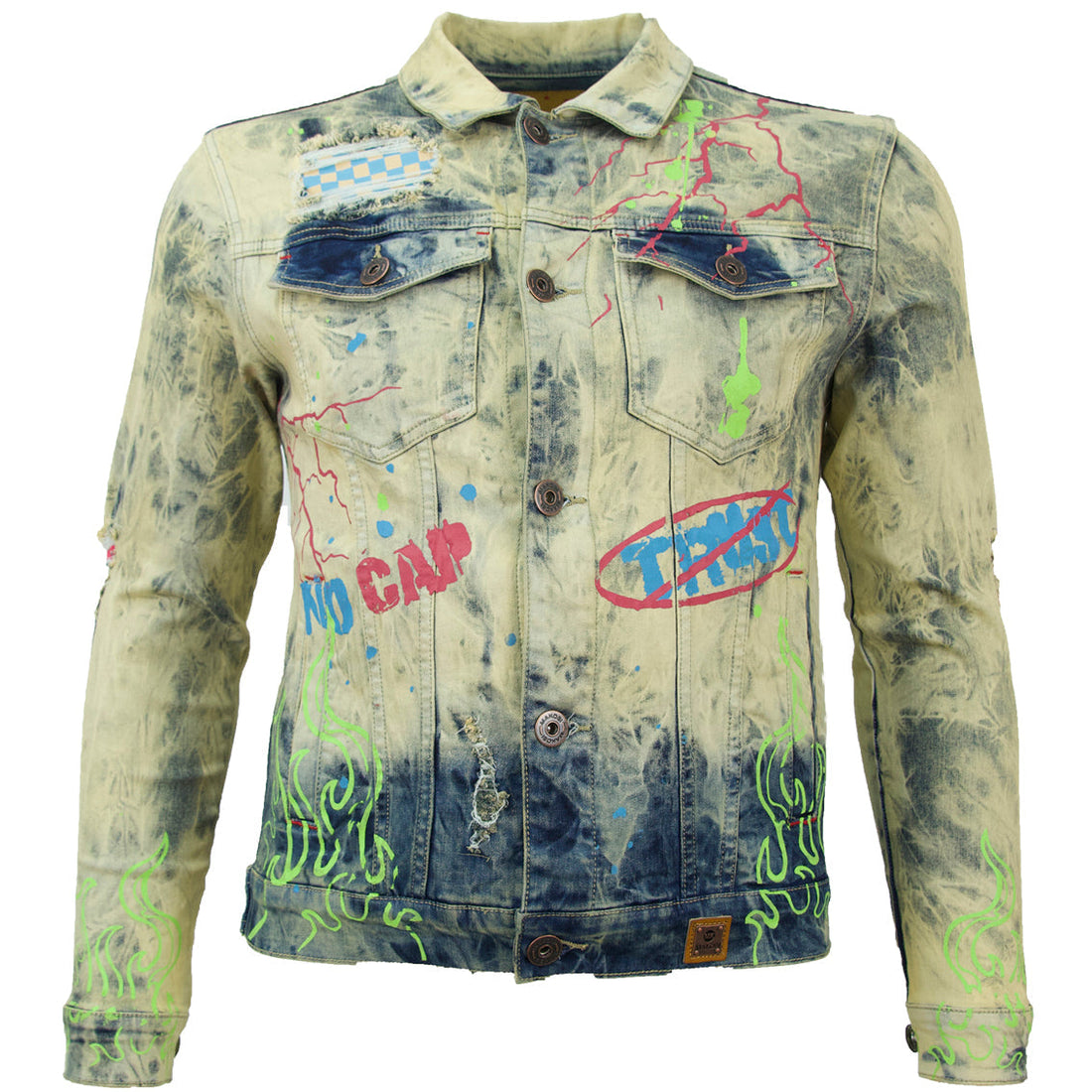 M1052 Makobi Fire Denim Jacket - Dirt Wash — Star Product of the Day at Jeans.com