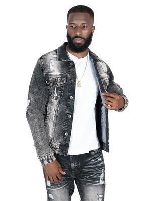 M1079 Moreli Denim Jacket -Black Wash — Star Product of the Day at Jeans.com